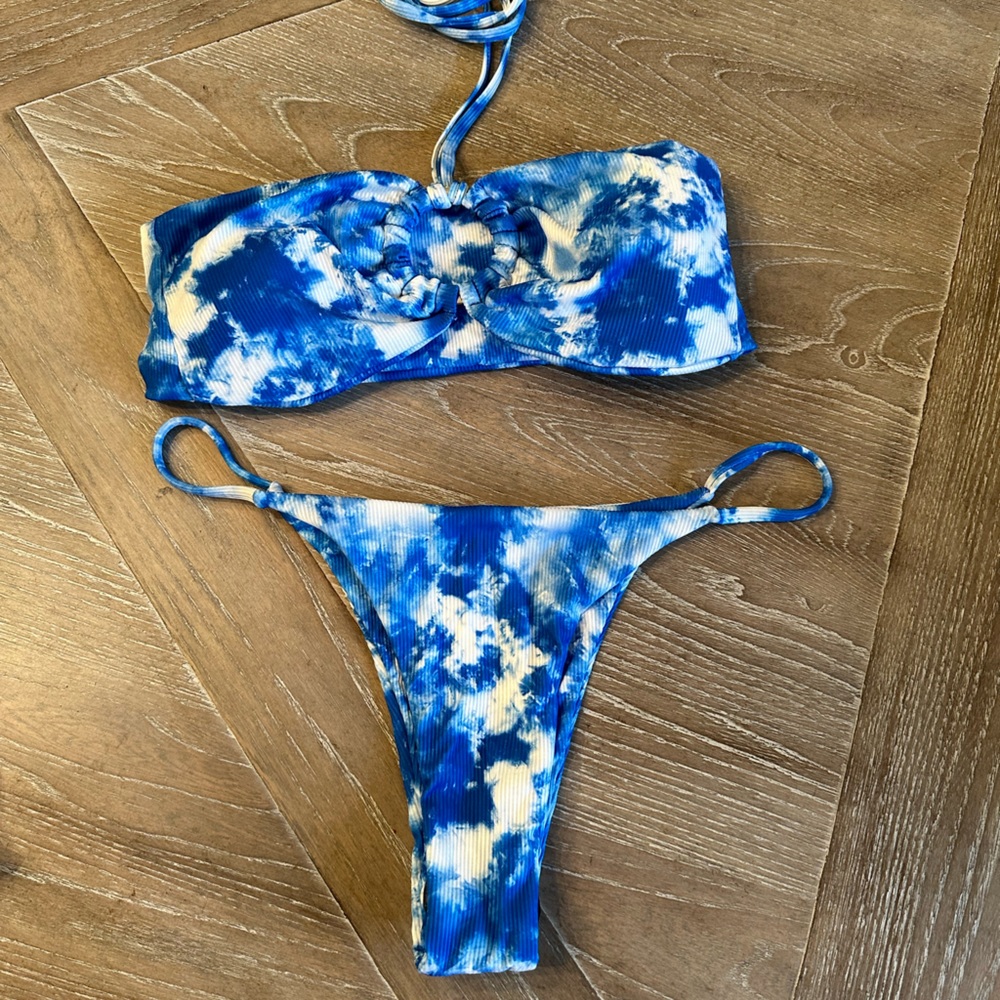 NWT Zaful Tie Dye Bikini